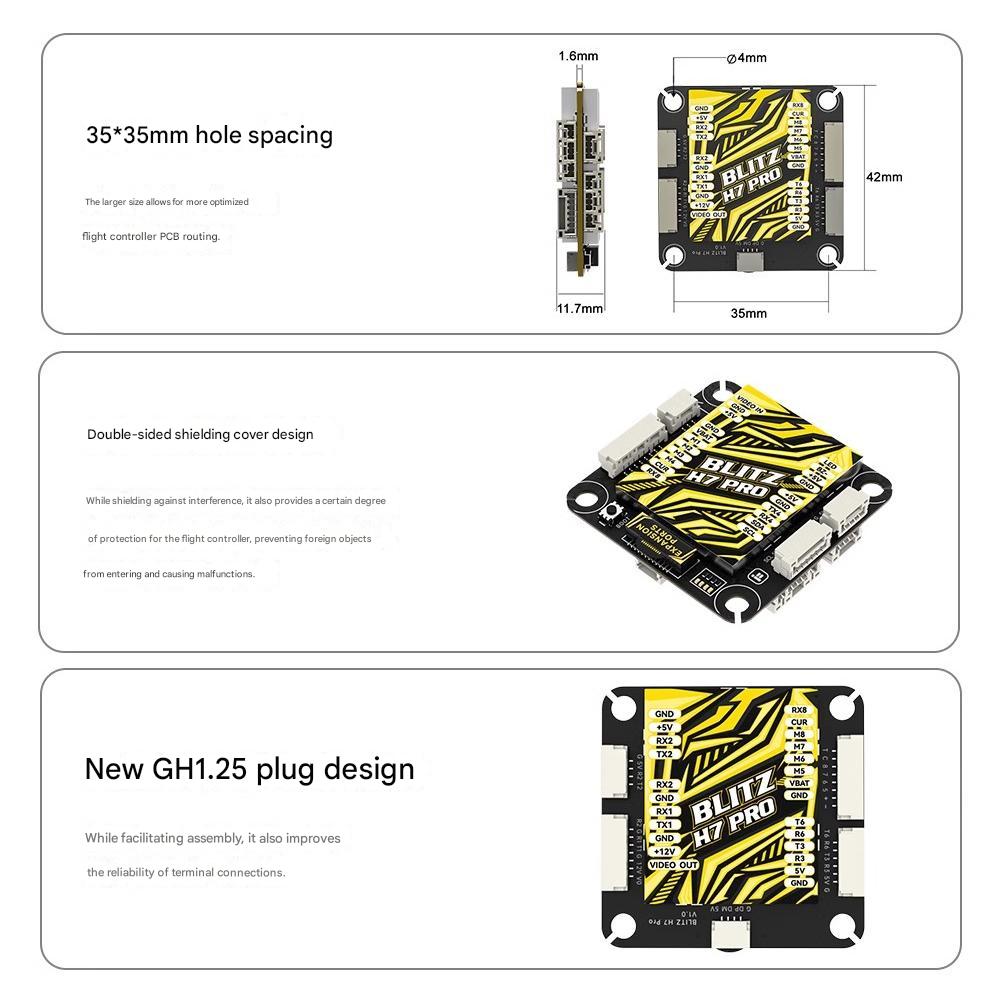 IFlight BLITZ H7 PRO Flight Co - Drone Racing Flight Controller 评论和价格